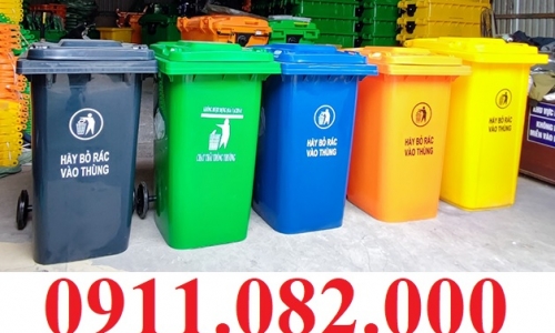  Mua thùng rác ở đâu giá rẻ- thùng rác 120 lít 240 lít 660 lít giá rẻ 